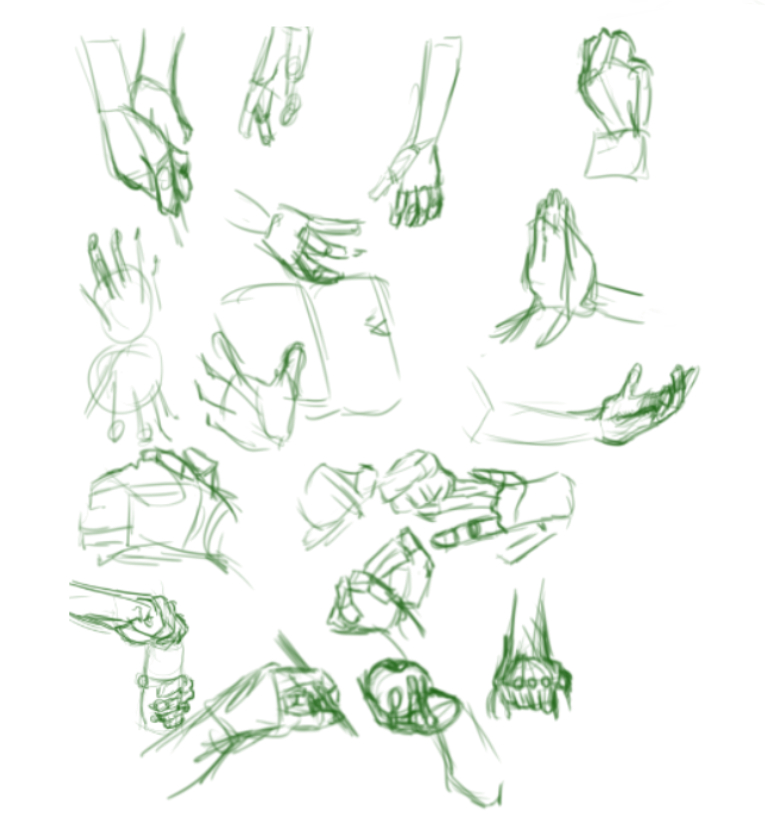 Hand Gestures Drawing at GetDrawings | Free download