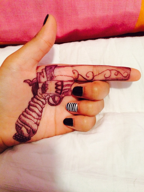 500x667 Hand Gun. Drawn Pistol. Shared By Liaynes On We Heart It