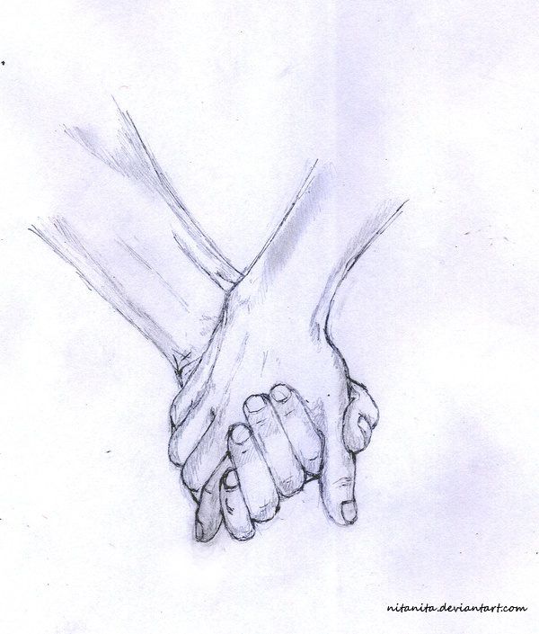 600x705 Pictures Friends Holding Hands Drawing,