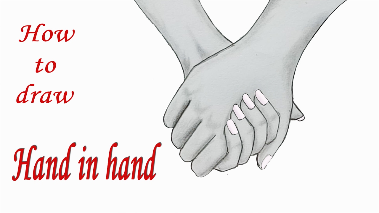 1280x720 How To Draw Hand In Hand Step By Step (Very Easy)