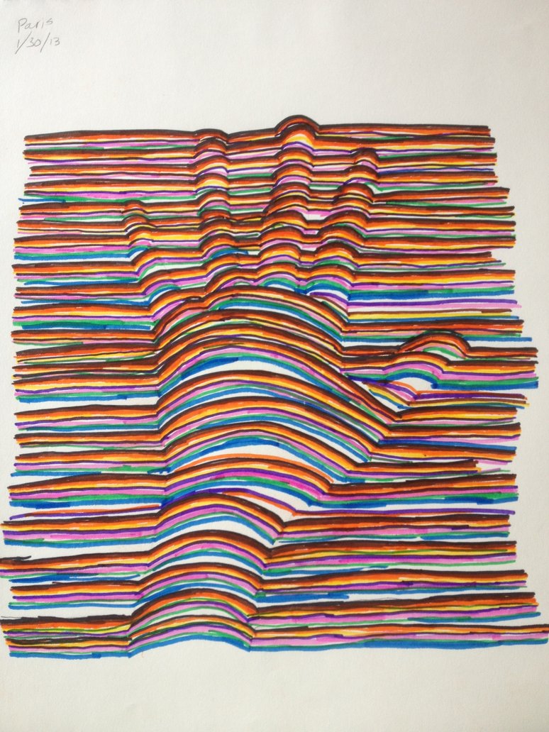 774x1032 Optical Illusion Hand Drawing By Greendayrocks2