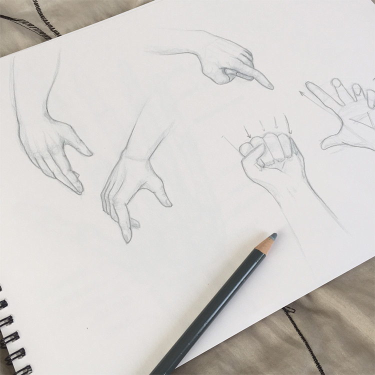 750x750 Drawings Of Hands Quick Sketches Amp Hand Studies