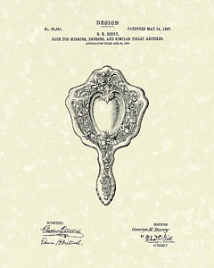 240x300 Hand Mirror Drawings Fine Art America