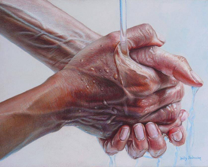 838x673 Hand Pencil Drawing By Holly Image