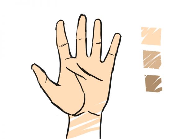 600x450 How To Draw A Proportioned Hand Structure