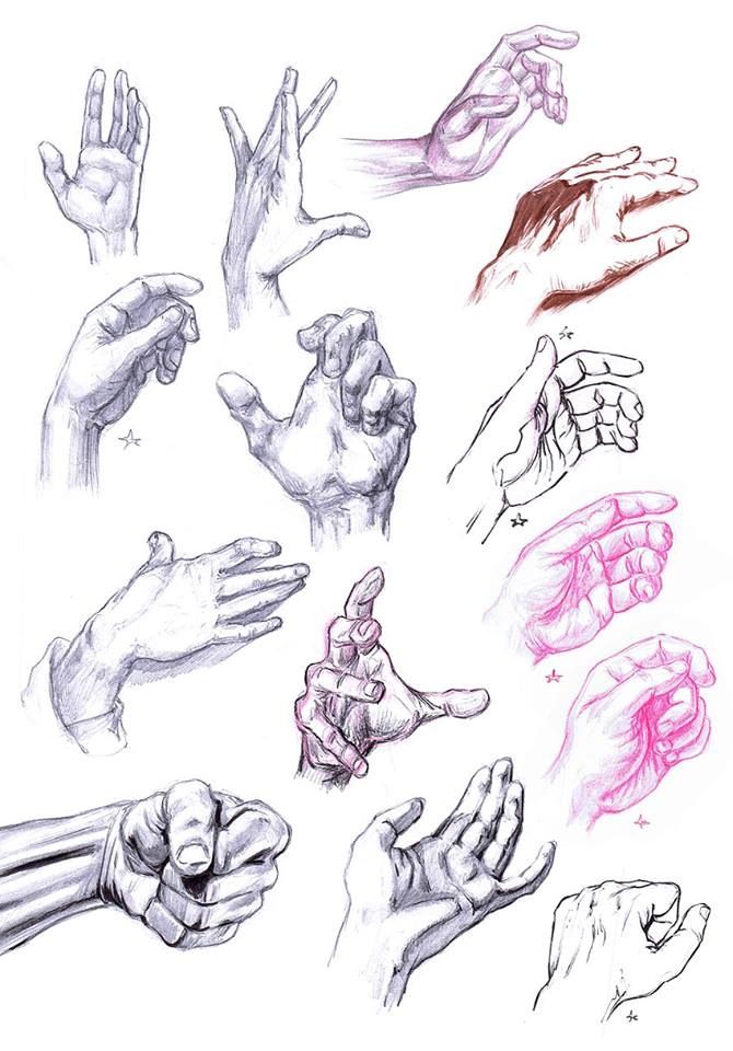 670x960 A Glamorous Fuck Ton Of Hand References. [From Various Sources