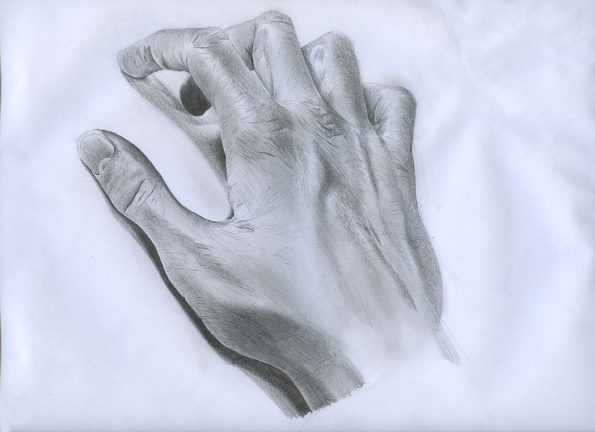 842x612 Hand Study Drawing By Jonatan91