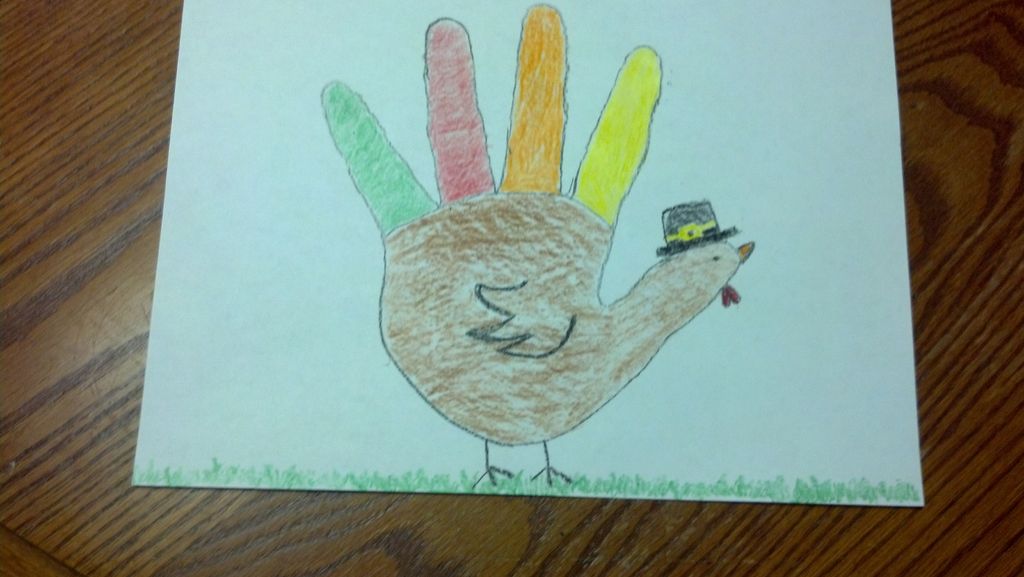 1024x577 Make A Hand Turkey 7 Steps