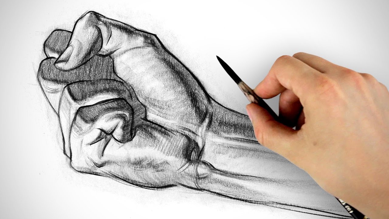 1280x720 How To Draw A Fist