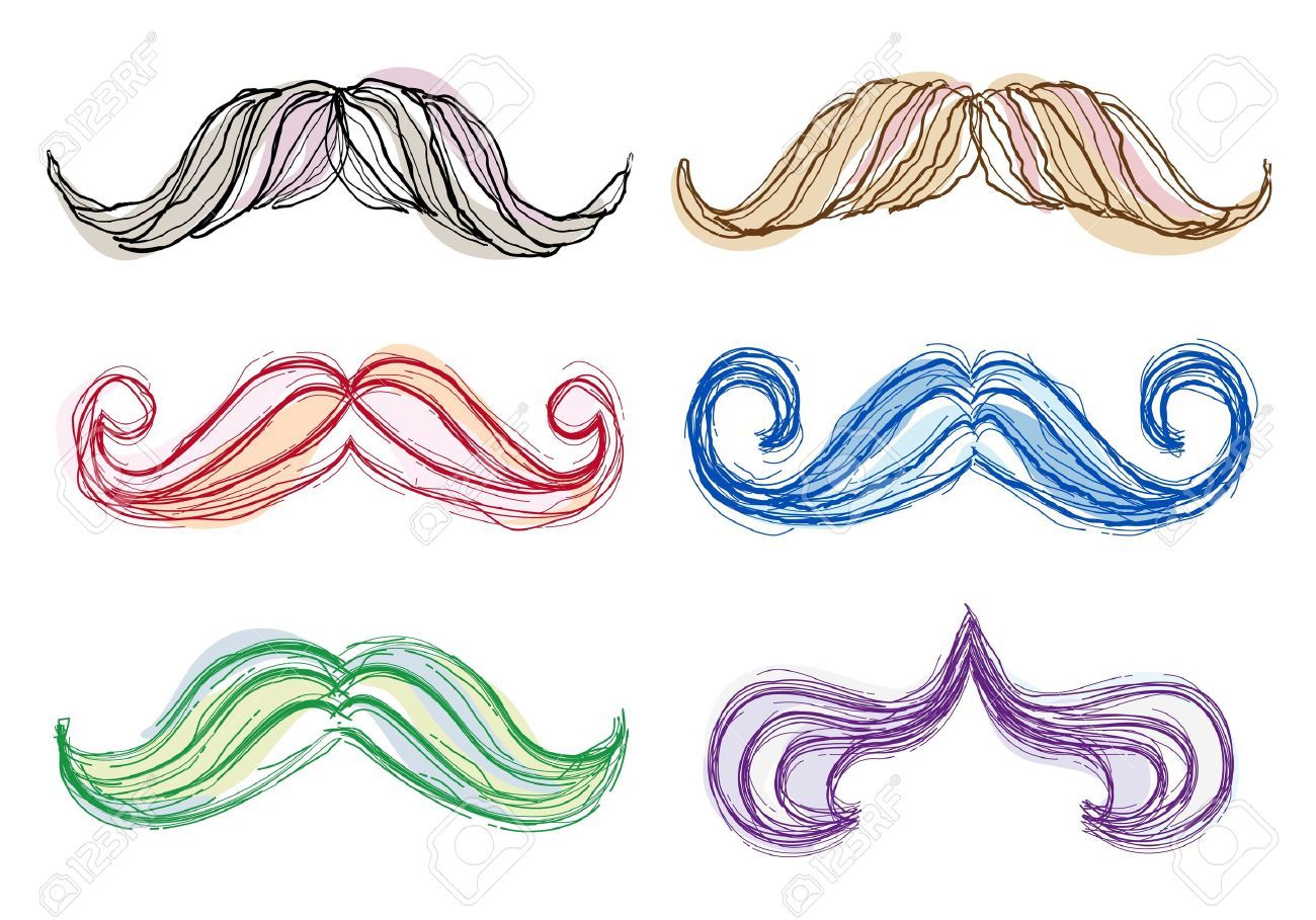 1300x909 Mustache Paintings