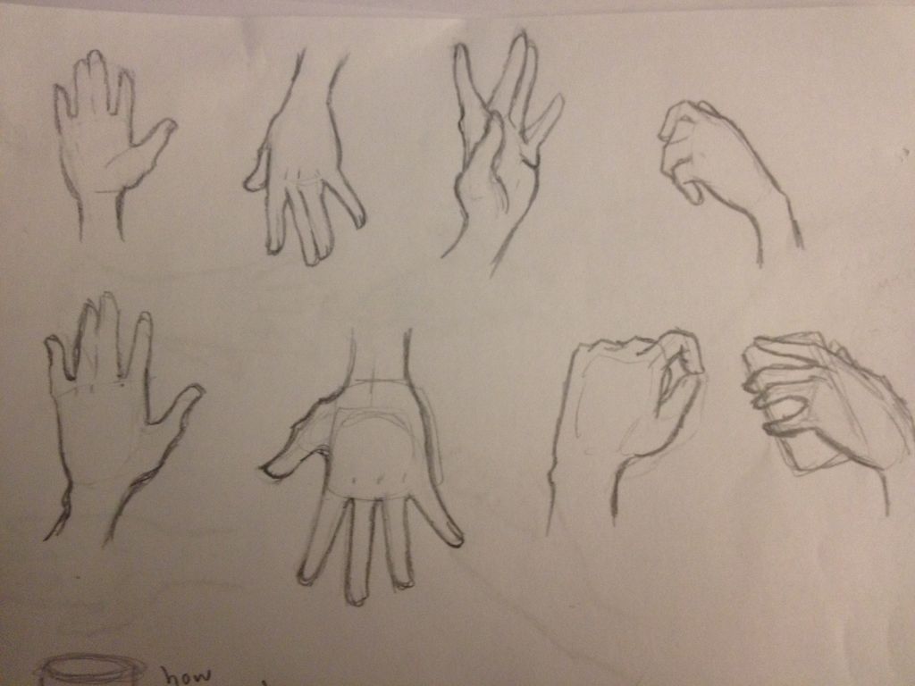 1024x768 Drawing Hands The Simple Way 8 Steps