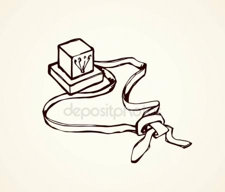 450x384 Jewish Prayer Cubes. Vector Drawing Stock Vector Marinka