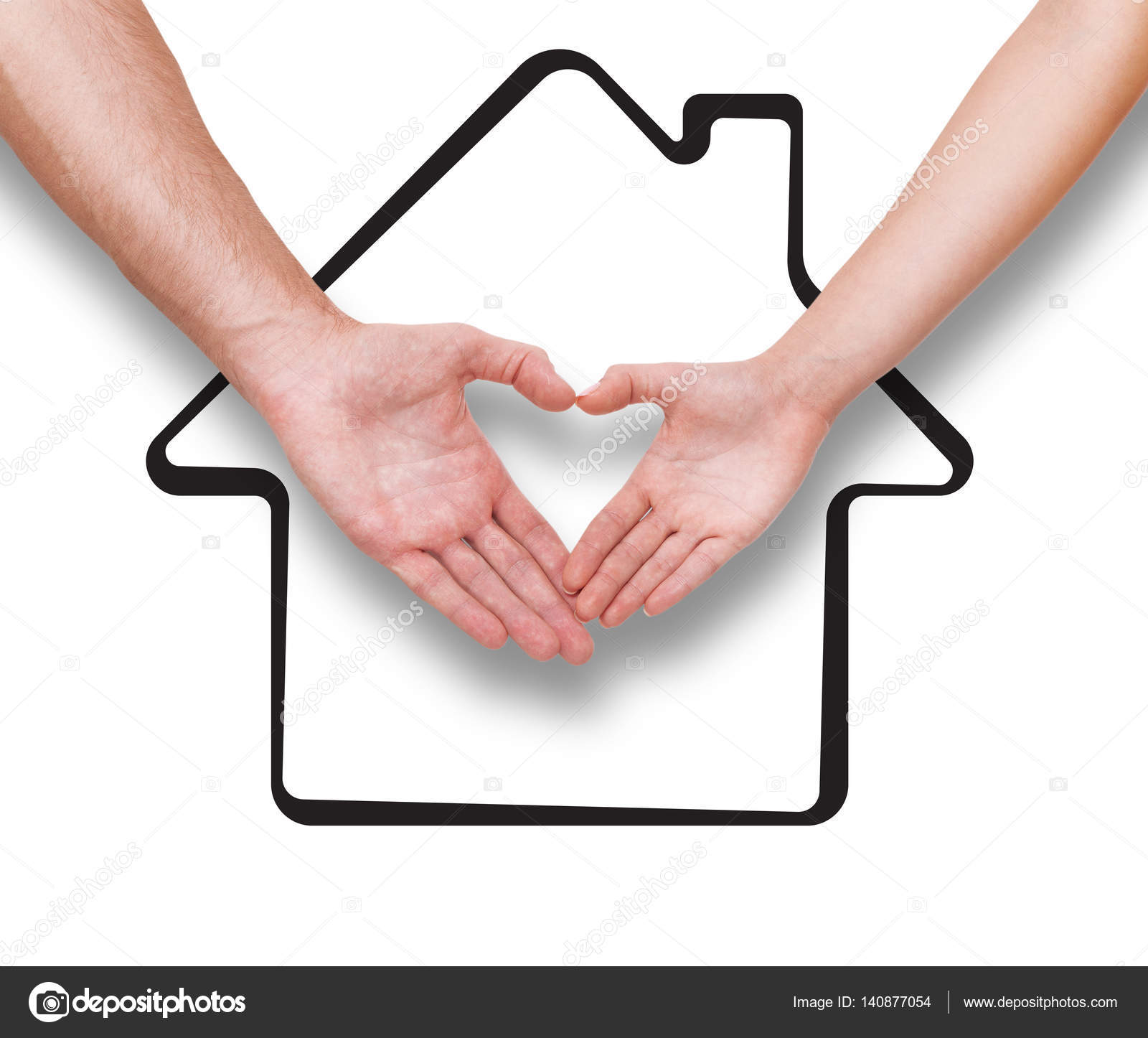 1600x1446 Couple Making Heart Shape With Hands Stock Photo Victoreus