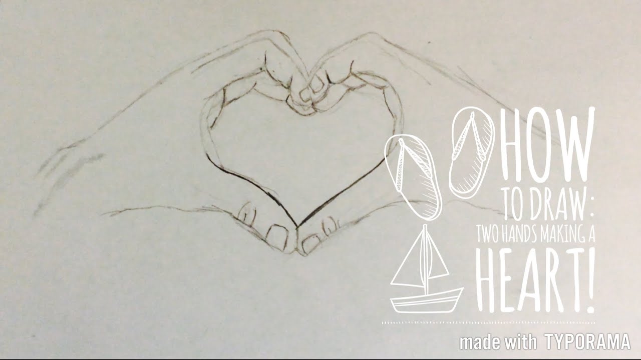 1280x720 Two Hands Making A Heart!