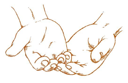 545x353 Open Hands Hand Holding, Empty And Lord