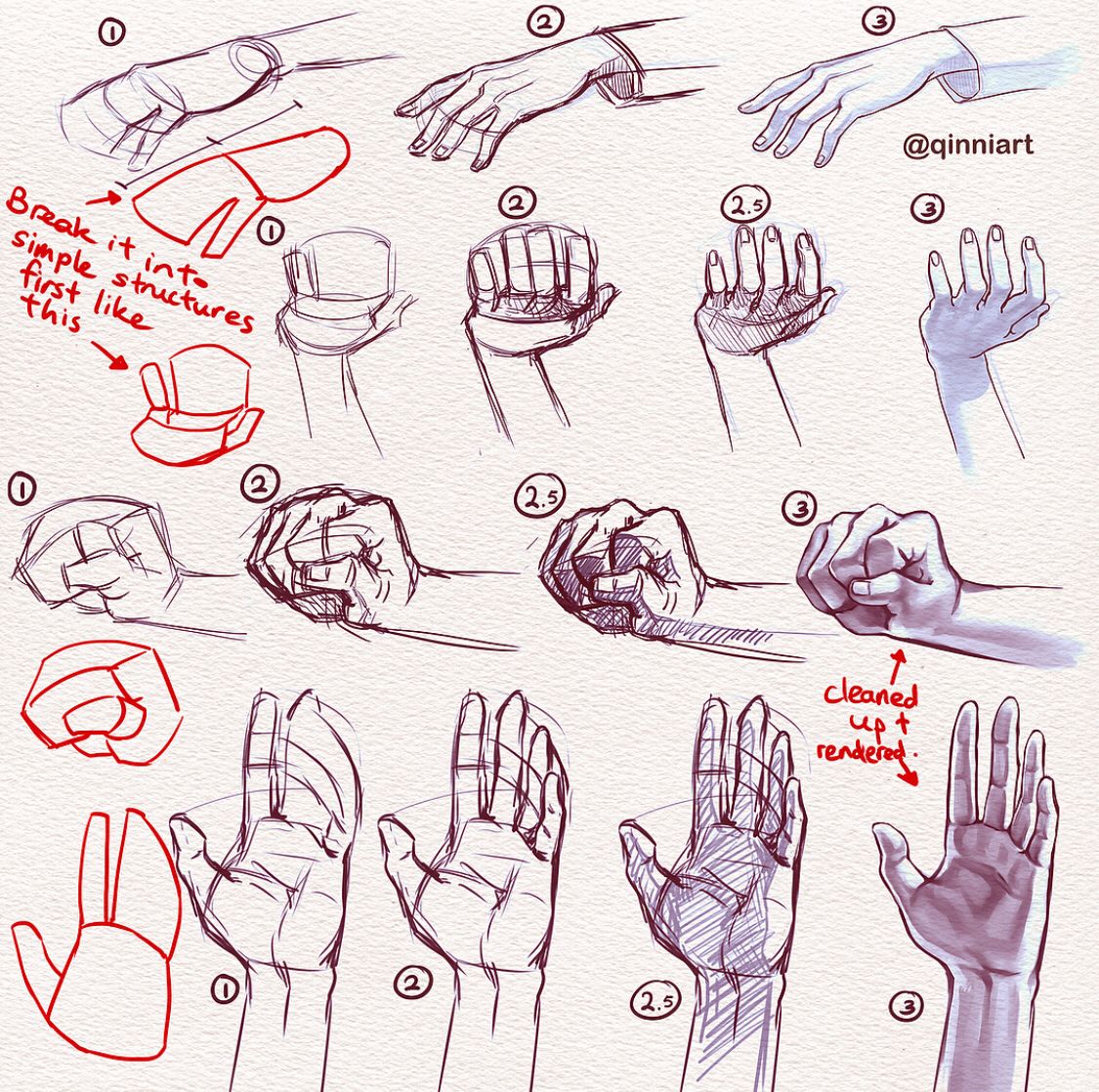 Hands Reference Drawing at GetDrawings | Free download