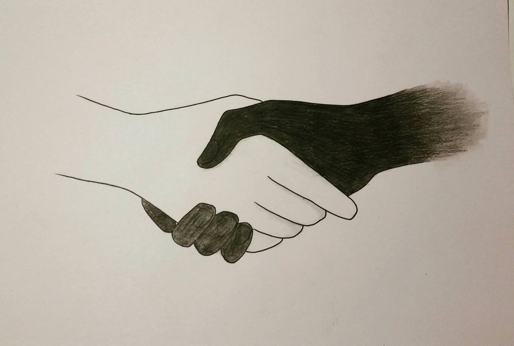 1024x690 Shaking Hands With The Dark Parts Of My Thoughts By Glazzrain