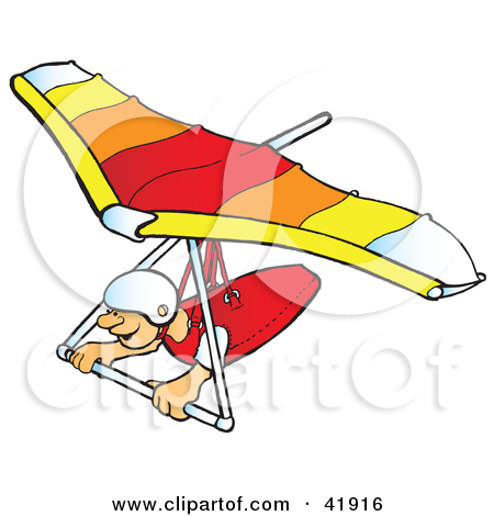 450x470 Hang Glider Clipart