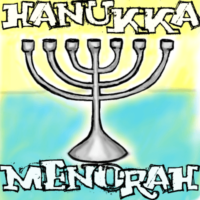 400x400 How To Draw Hanukkah Menorahs With Easy Step By Step Drawing