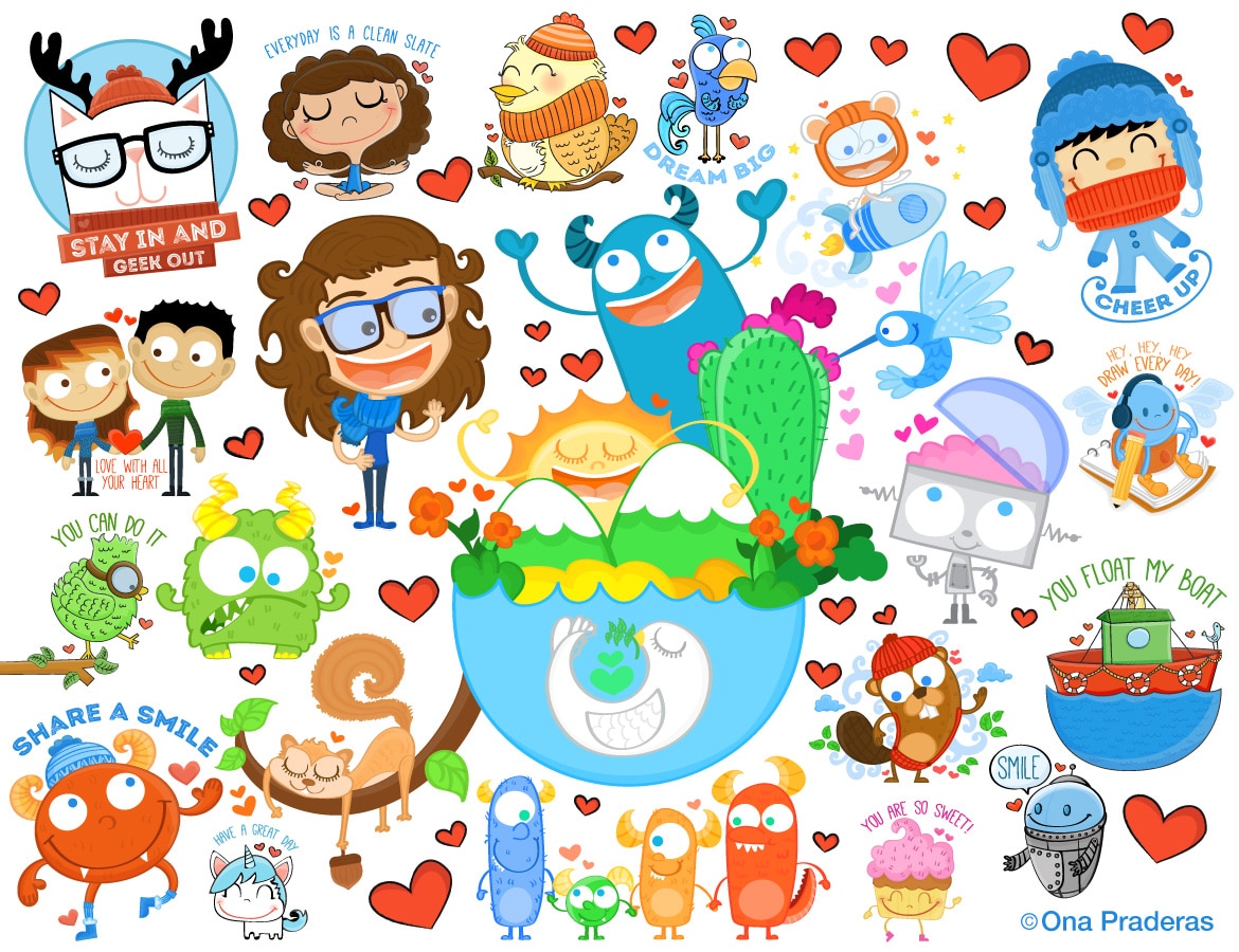 1170x900 Evoking Happiness Through Drawing Ona Praderas