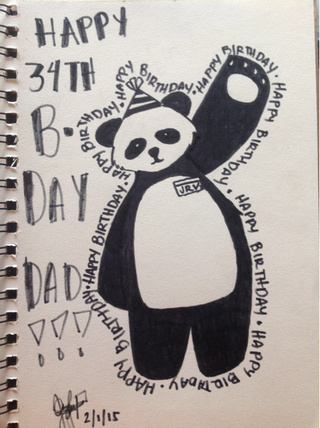 320x428 Photos Drawings For Dads Birthday,