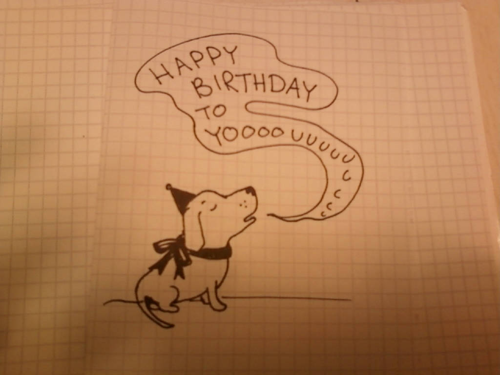 1024x768 Happy Birthday Card Designs To Draw