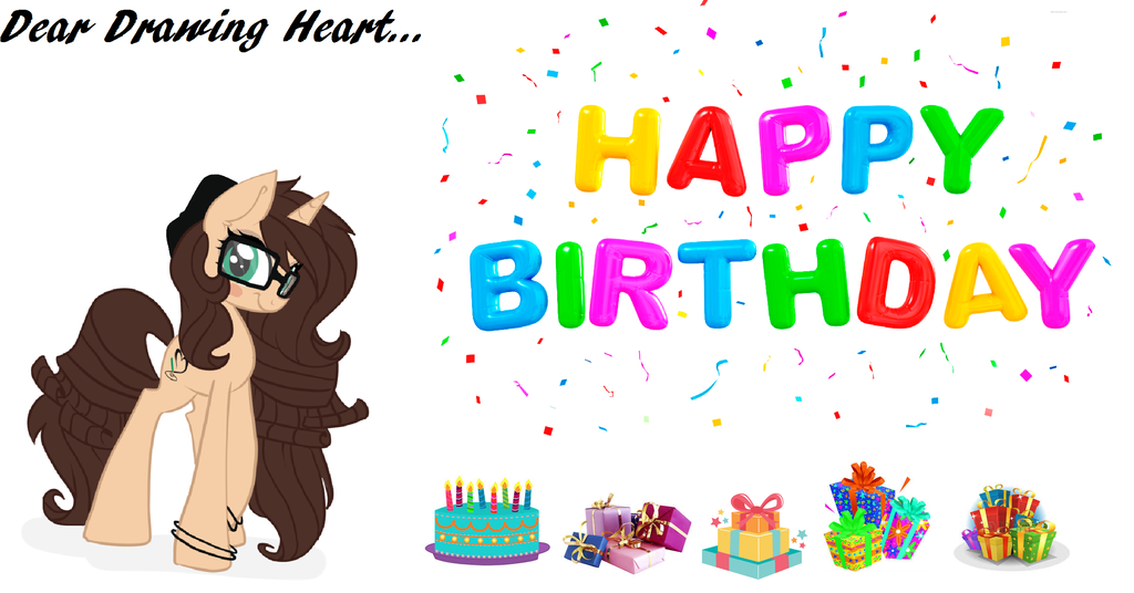 1024x536 Happy Birthday, Drawing Heart By Naitaidaifoxxoll