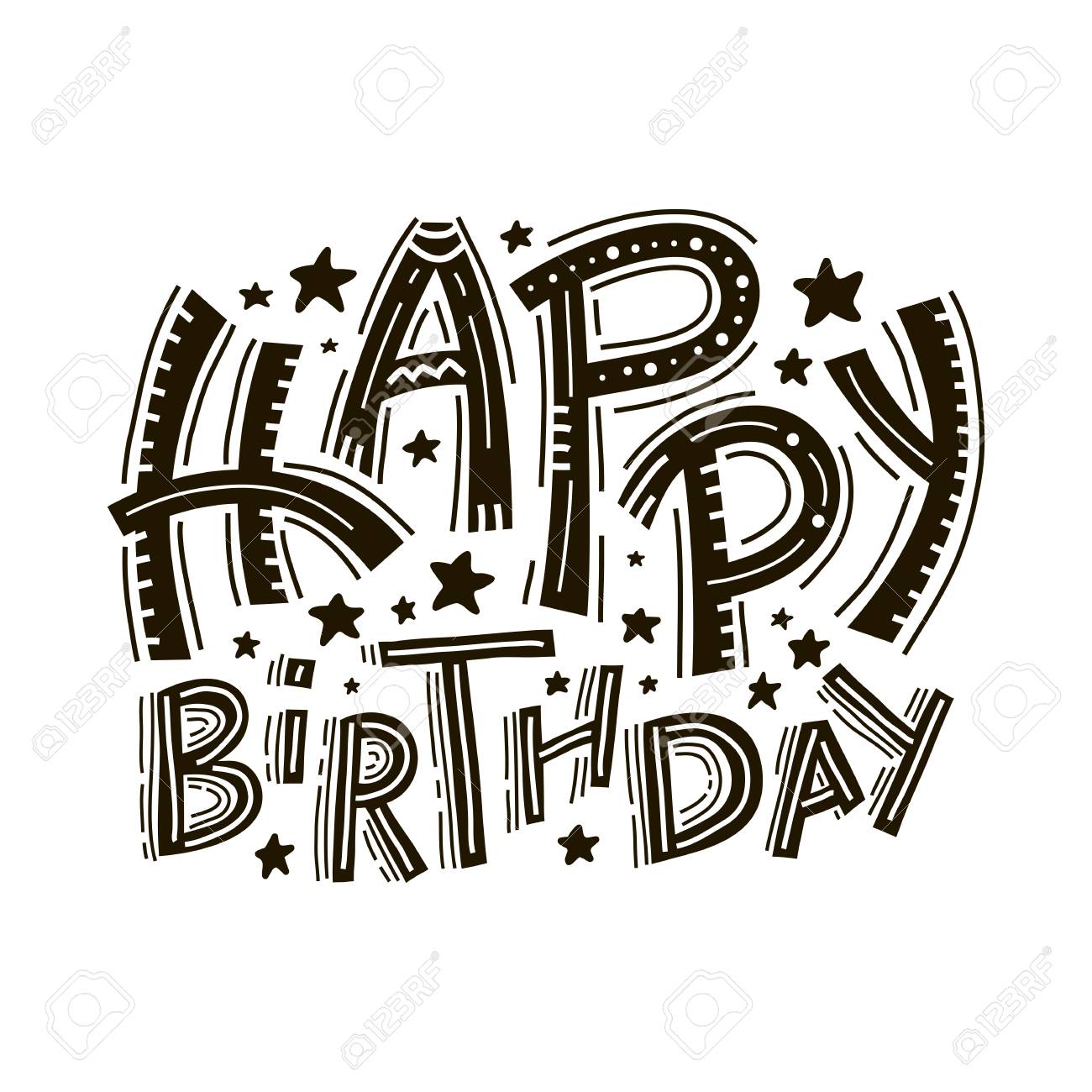 Happy Birthday Drawing Text at GetDrawings | Free download