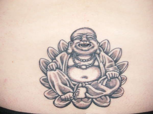 600x450 Laughing Buddha Tattoo Tattoo Lawas Ali Laughing