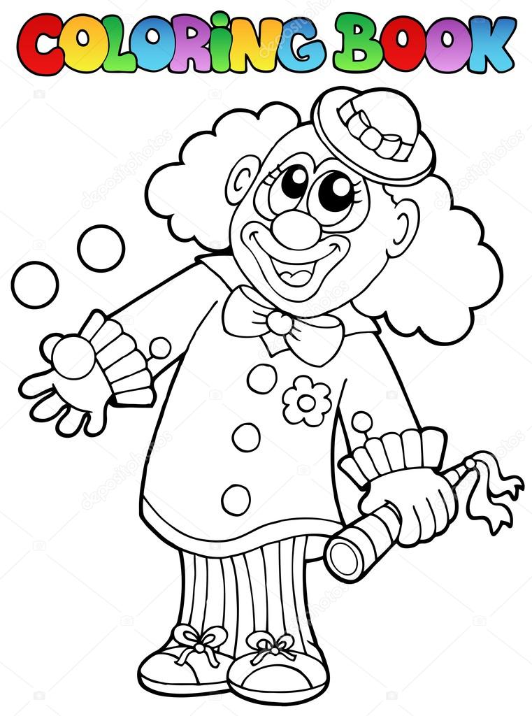 Happy Clown Drawing at GetDrawings | Free download