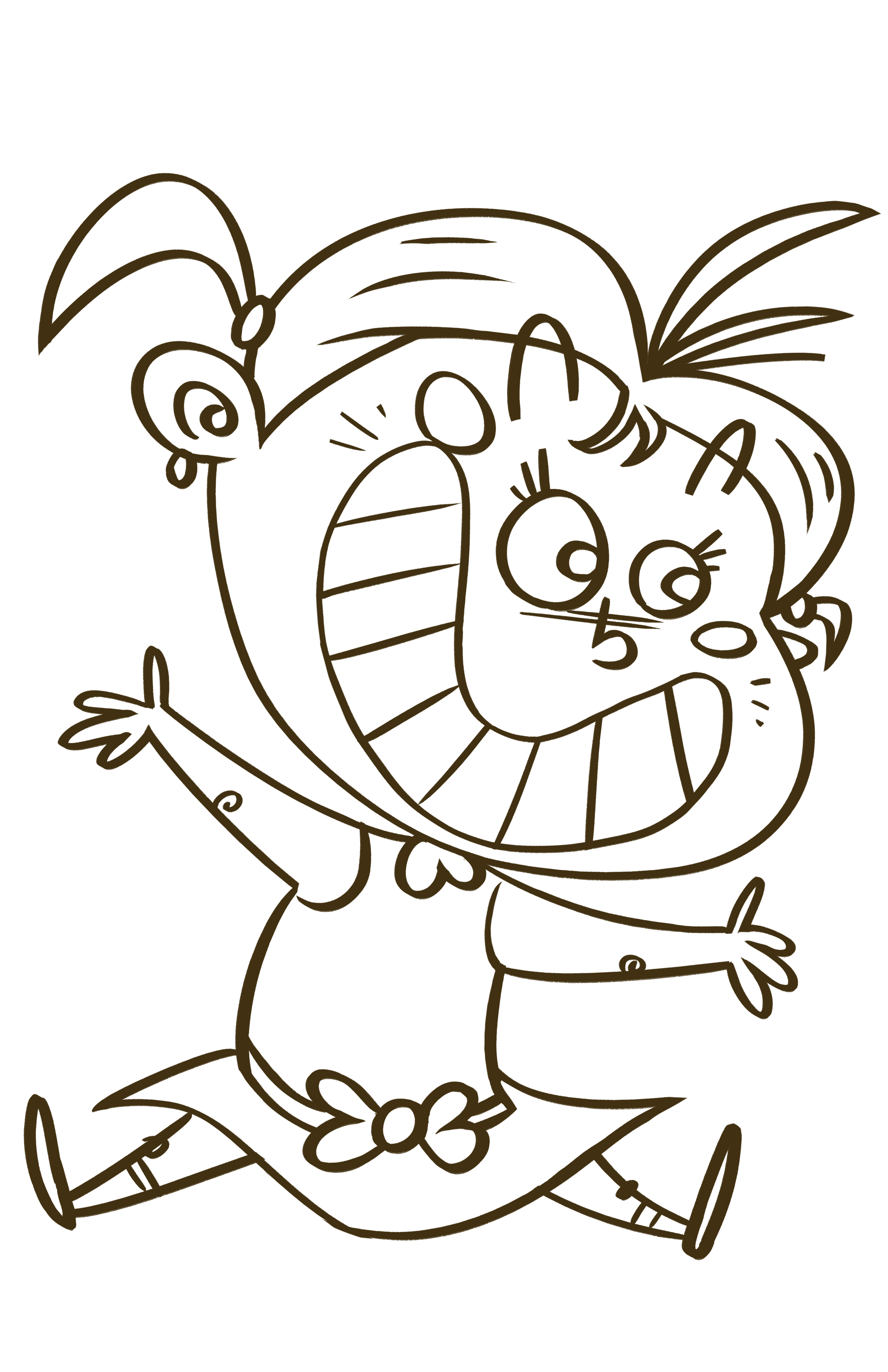 3300x5100 Happy Drawing The Artwork Of John Trabbic Iii