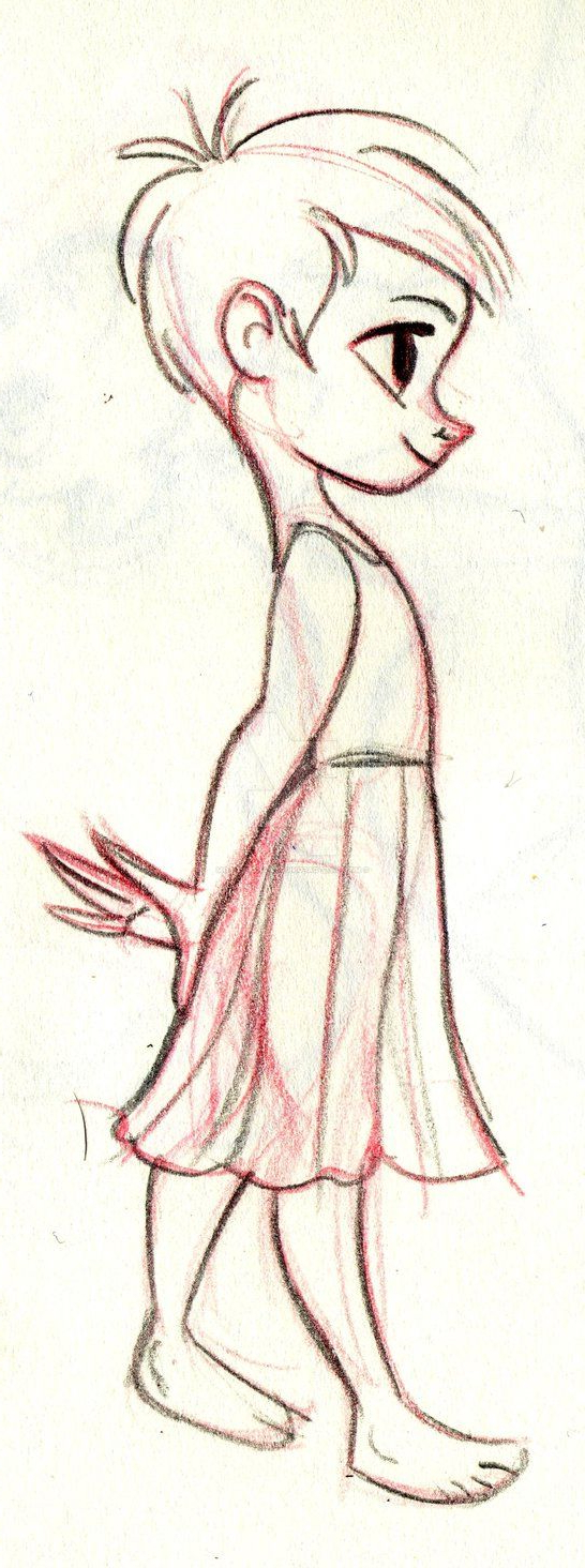 546x1464 Pencil Sketching Together Boy And Girl For Wishing Happy Birthday