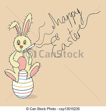 450x470 Humor Happy Easter Bunny. Funny Adult Easter Bunny Sitting