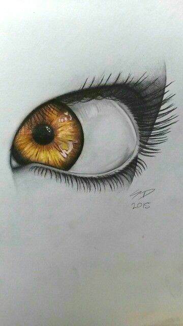 360x640 Just Finished The Second Coloured Eye I'Ve Even Done. I Think I'M