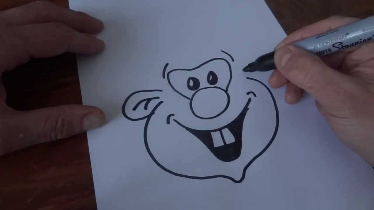 1280x720 How To Draw A Smiley Face