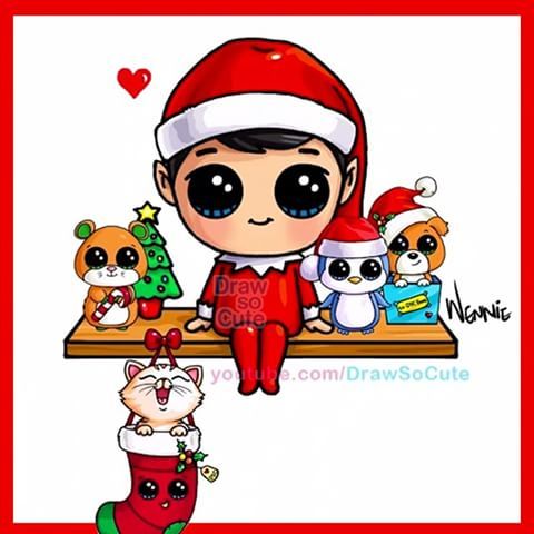 480x480 8 Christmas Drawings Already