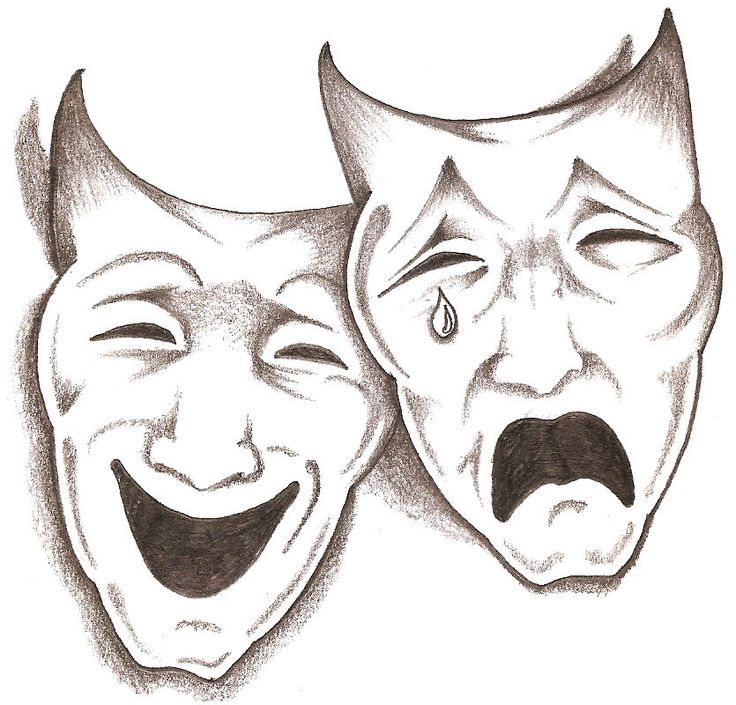Happy Sad Face Drawing at GetDrawings | Free download