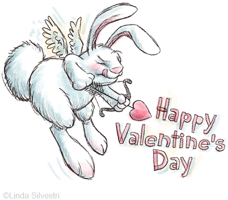 450x394 Happy Valentine's Day Y'All! Sketched Out