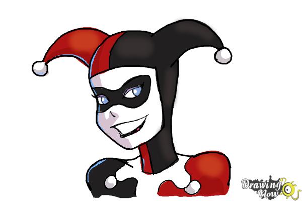 600x400 How To Draw Harley Quinn