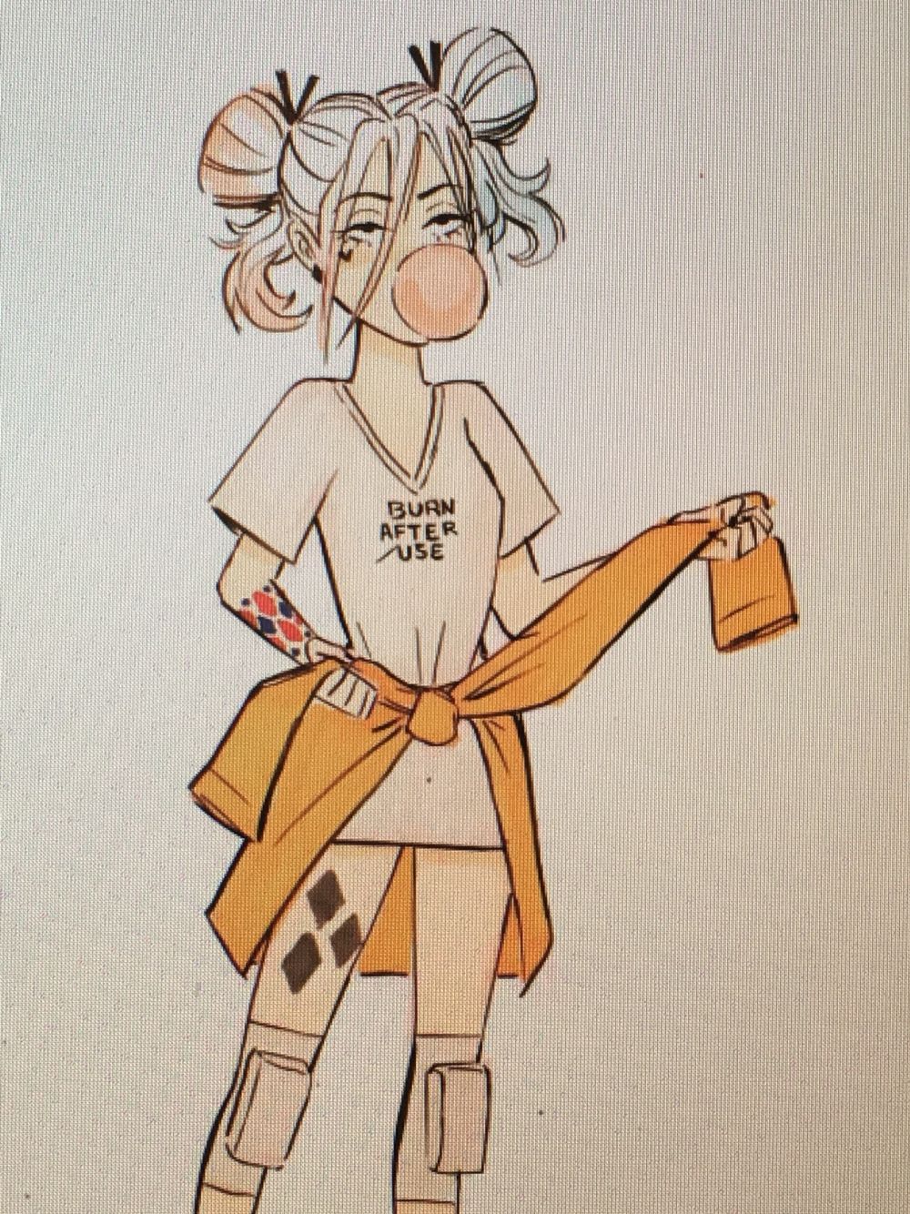 1000x1334 Beautiful Harley Quinn Drawing In Prison ^^ Harley Quinn