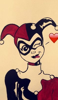 236x403 How To Draw Joker And Harley Quinn Step 11 Random Geekery