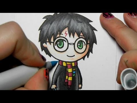 480x360 Harry Potter Chibi Drawing