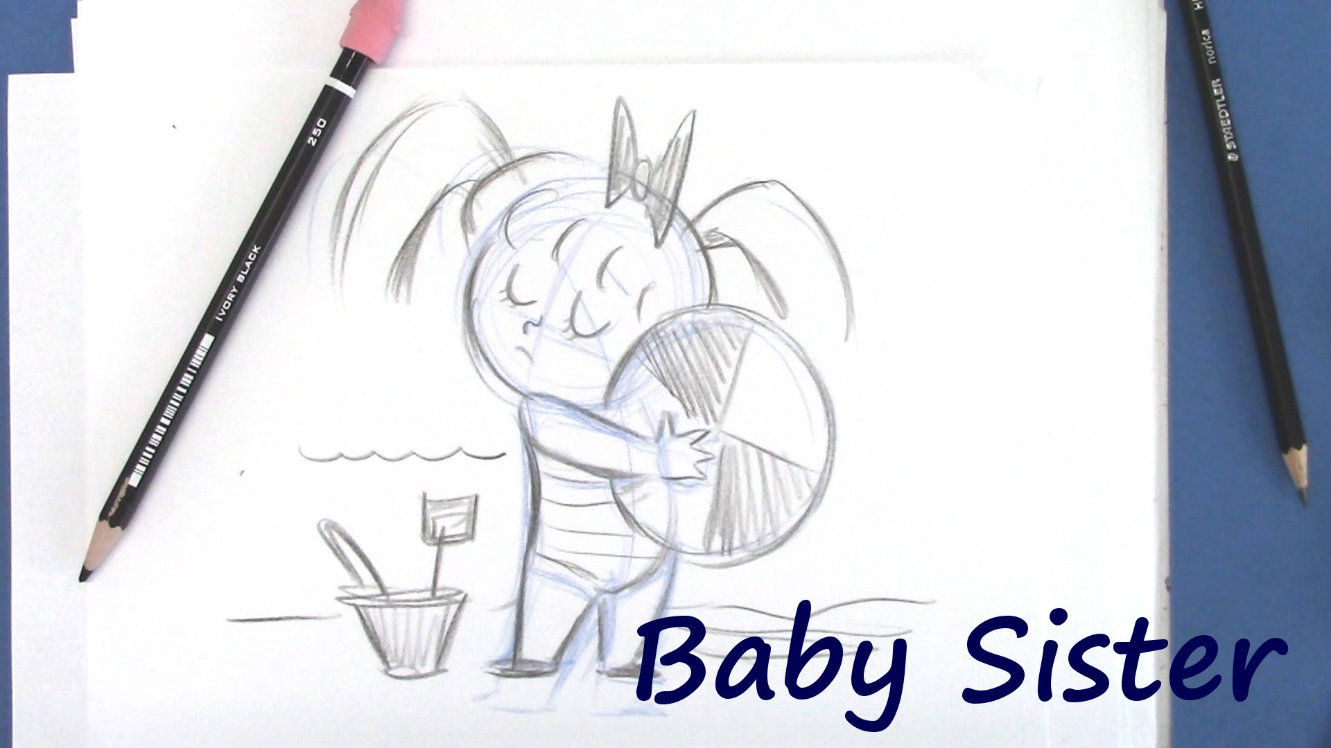 1920x1080 How To Draw A Baby Sister For Beginners