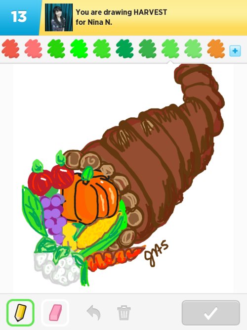 500x667 Harvest Drawings