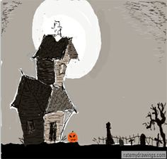 236x226 Haunted House Clip Art