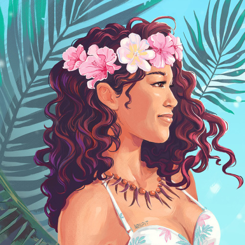 500x500 Hawaiian Illustration Tumblr