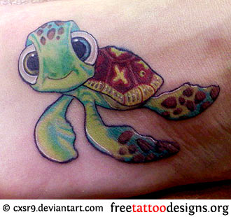 330x310 Turtle Tattoos Polynesian And Hawaiian Tribal Turtle Designs