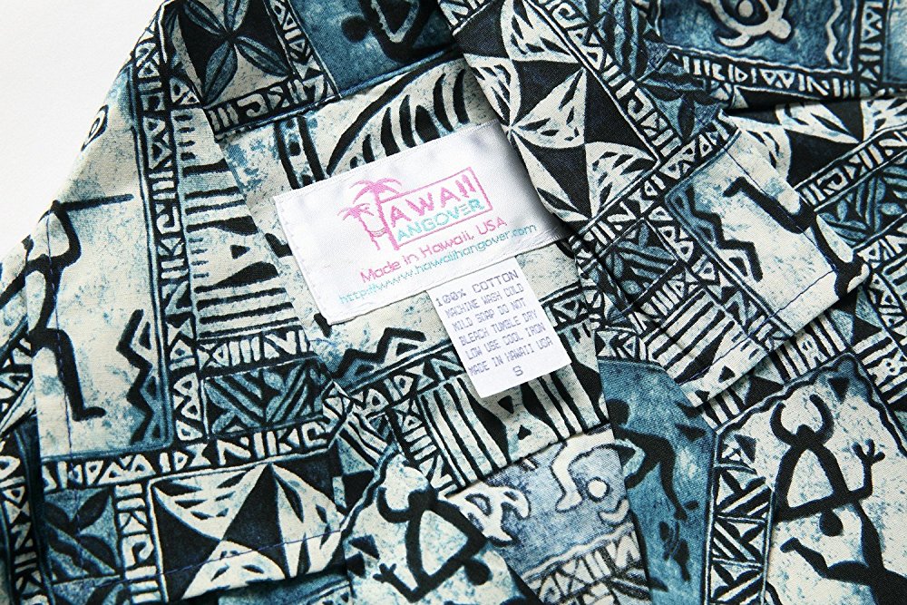 1000x667 Made In Hawaii Men's Hawaiian Shirt Aloha Shirt In Blue Classic