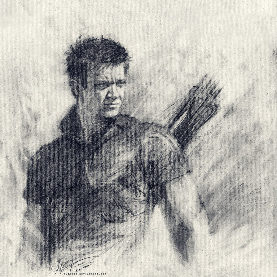 894x894 Hawkeye By Alicexz