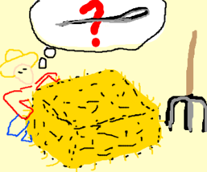 300x250 Needle In A Haystack. (Drawing By Psycko Bacon)